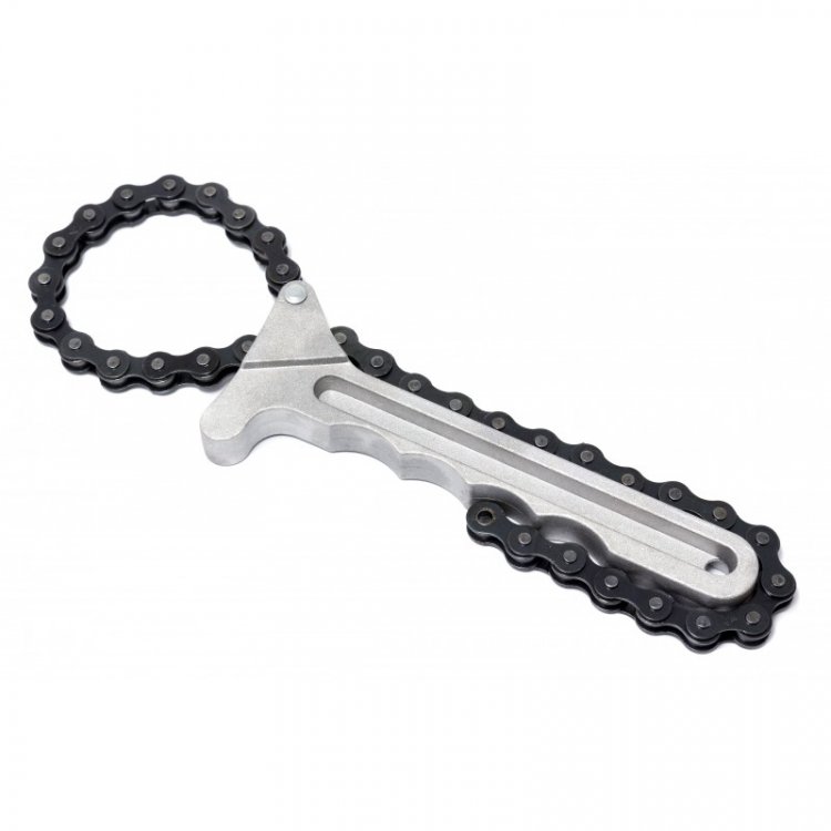 Съемник масляного фильтра цепной (дина цепи 450мм), в блистере