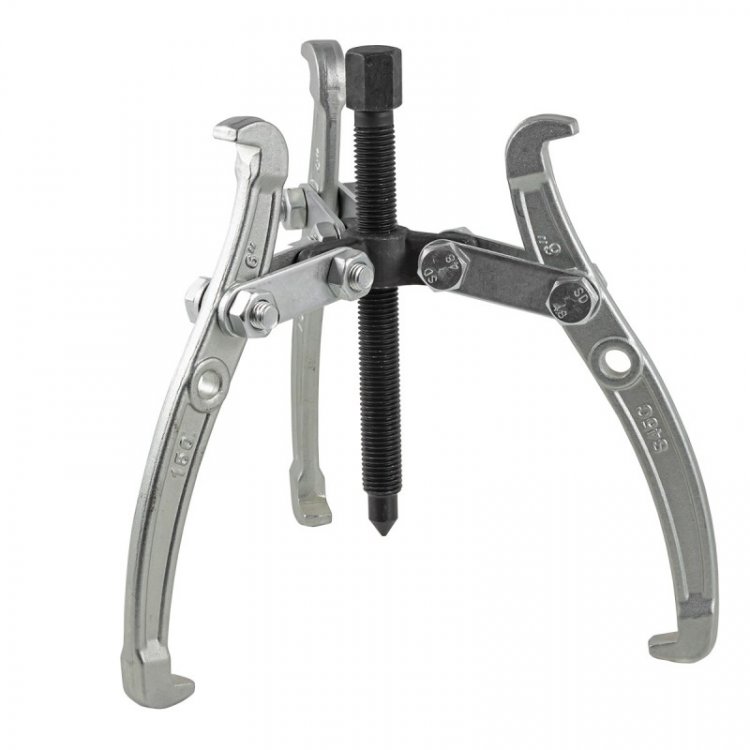 Съемник трехлапый переставной 6" (Ø захвата -150мм, длина лап-150мм,лапы S-образные) Съемник трехлапый переставной 6" (Ø захвата -150мм, длина лап-150мм,лапы S-образные)