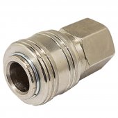 Быстроразъем пневматический с клапаном, внутренняя резьба 3/8" Быстроразъем пневматический с клапаном, внутренняя резьба 3/8"