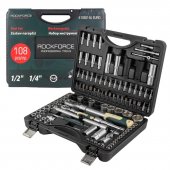 Набор инструментов 108пр.1/4"&1/2" (6гр.)(4-32мм)