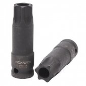 Головка-бита TORX ударная TH30 с отверстием, 1/2"