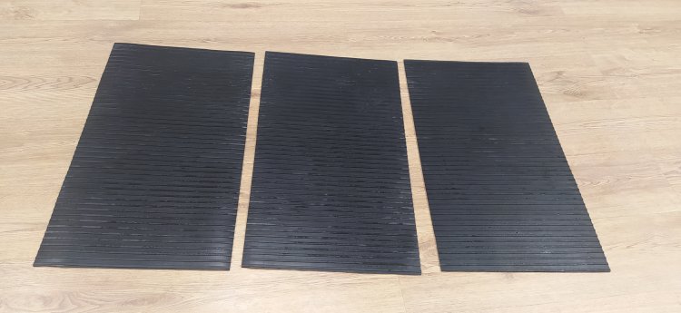 Набор резиновых ковриков (3 шт) для тележки  GAROPT  GT3