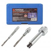 Набор приспособлений для чистки гнезд свечей накала, 3пр. (М10х1.0, М12х1.25), в кейсе