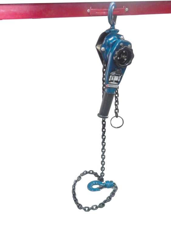 Лебедка подвесная трещоточная 1.5т (длина цепи - 1.5м)