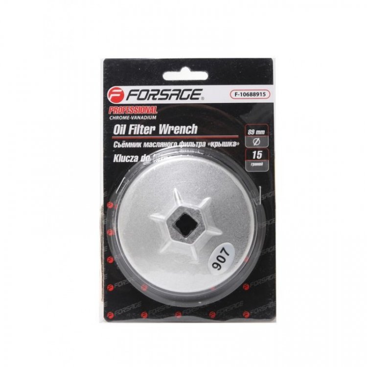 Съемник масляного фильтра "крышка" 84мм х 18гр, в блистере