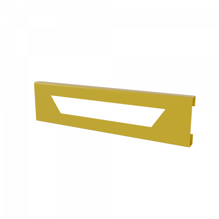 Фасад маленького ящика для верстака GAROPT, серия STANDART, ЖЕЛТЫЙ