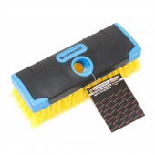 Щетка для уборки в пластиковом корпусе под "черенок" (ширина щетки 18см, пластиковая проволока 6х19рядов)