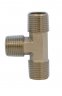Тройник резьбовой Т-образный M1/2 - M1/2 - M1/2, 1 шт
