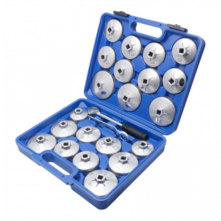Набор съемников масляных фильтров 23пр.в кейсе
