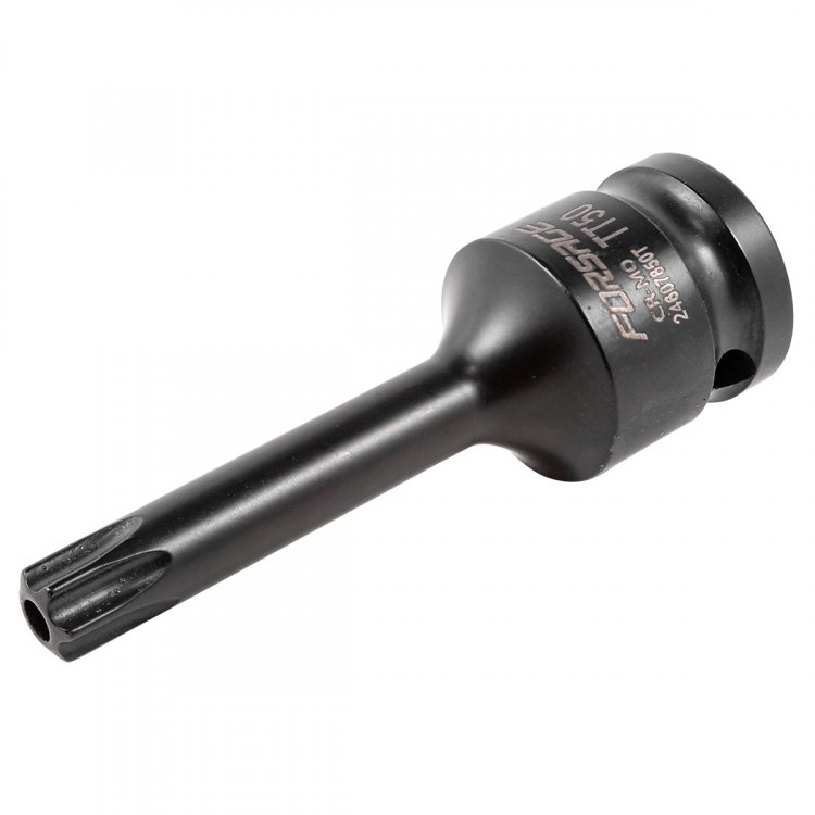 Головка-бита TORX ударная TH50 с отверстием, 1/2"