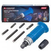 Отвертка ударная с набором бит, 8пр.