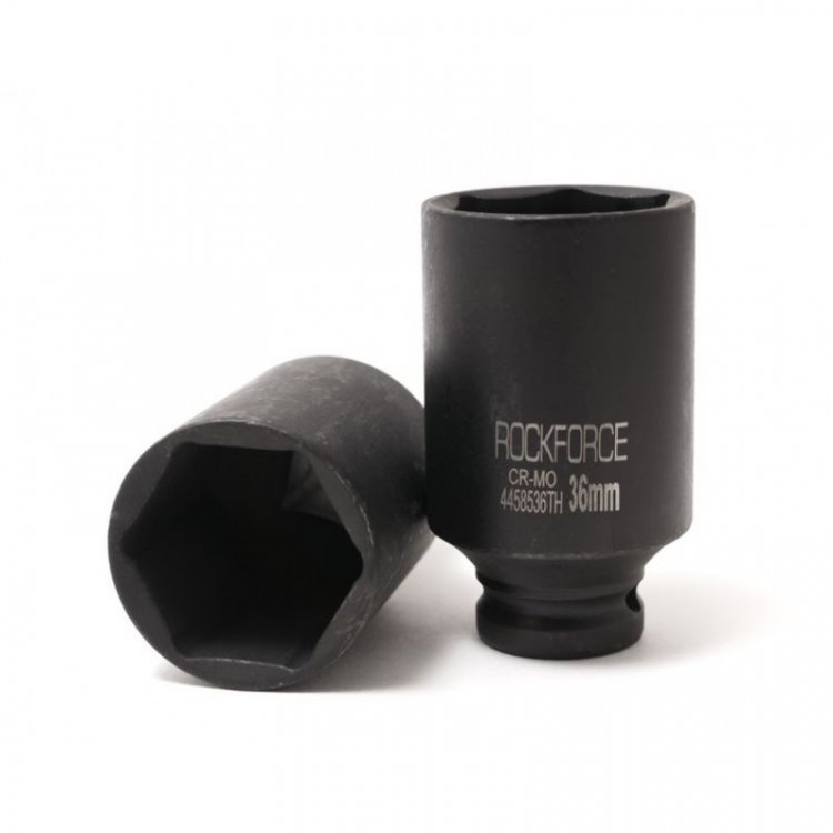 Головка ударная глубокая тонкостенная 36мм (6гр.), 1/2" Головка ударная глубокая тонкостенная 36мм (6гр.), 1/2"