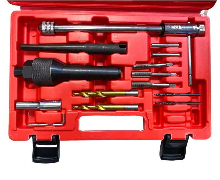 Набор инструмента для снятия свечей накаливания HZ 25.1.134S, 16 предметов,  /horex /