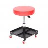 Стул автослесаря вращающийся регулируемый на колесах (h min-410мм, h max-530мм, диаметр-365мм) Стул автослесаря вращающийся регулируемый на колесах (h min-410мм, h max-530мм, диаметр-365мм)