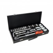 Набор инструментов 26пр.1/2" (6 гр.)(8-32мм)Profi в металлическом кейсе