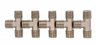 Тройник резьбовой Т-образный M1/2 - M1/2 - M1/2, 5 шт
