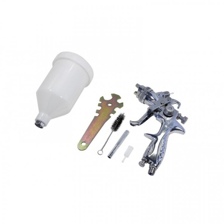 Краскораспылитель с верхним пластиковым бачком (600мл,1.4мм,2.0-3.5Bar,120-200л/мин) Краскораспылитель с верхним пластиковым бачком (600мл,1.4мм,2.0-3.5Bar,120-200л/мин)