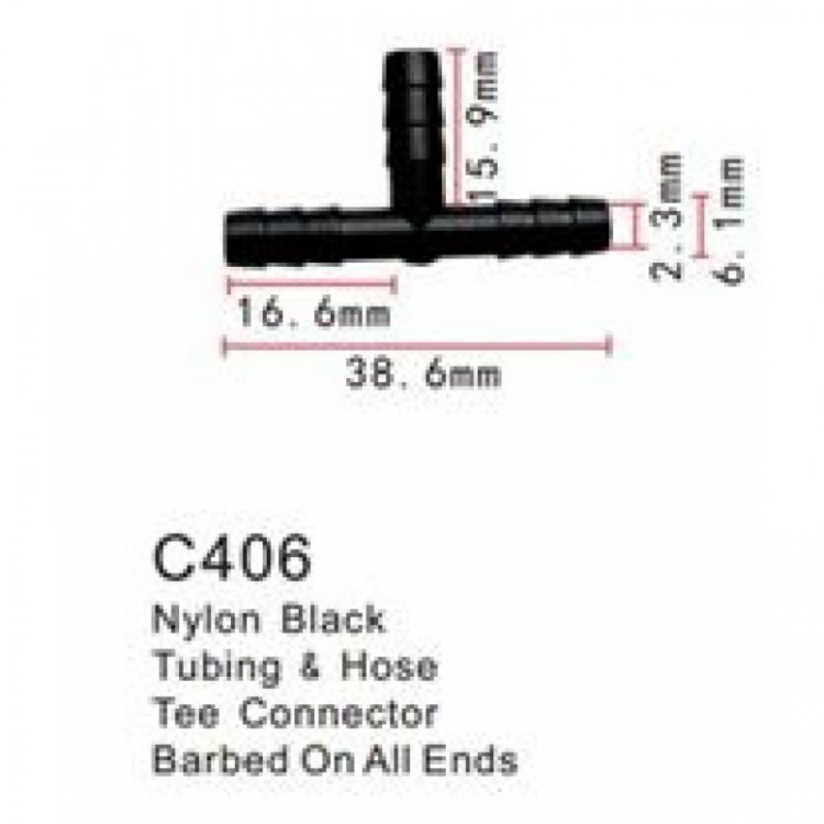 Клипса для крепления внутренней обшивки а/м универсальная пластиковая (100шт/уп.)