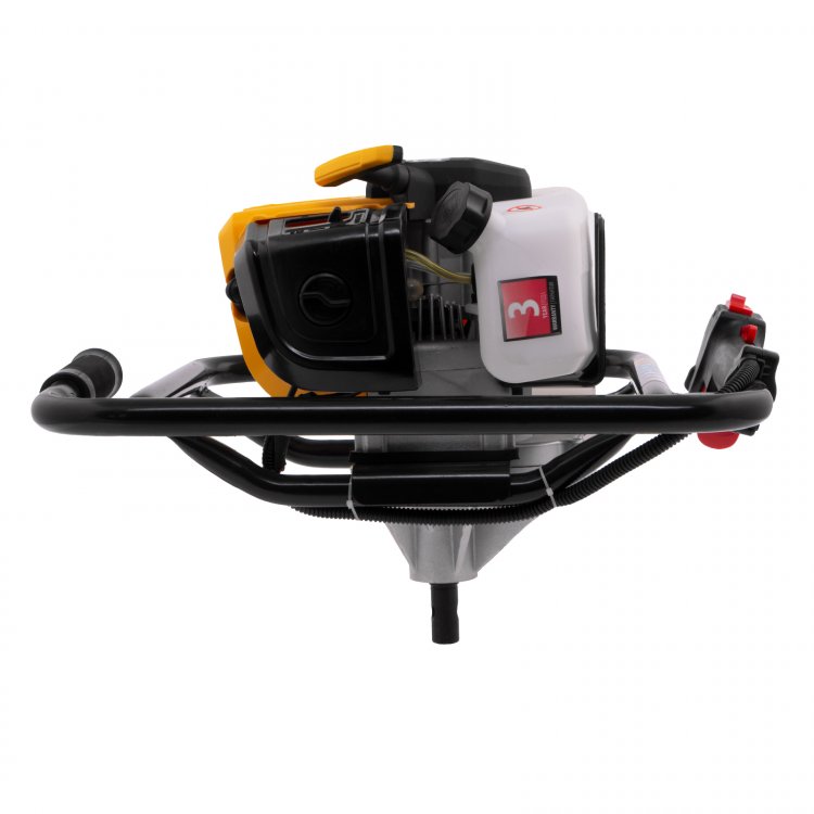 Мотобур DX-52, объём двигателя 52 см3, соединение 20 мм, без шнека// Denzel Мотобур DX-52, объём двигателя 52 см3, соединение 20 мм, без шнека// Denzel