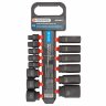 Набор головок ударных комбинированный 14пр.,1/2"(короткие:10,12-15,27,30,32мм;глубокие:17,19,21,22,24,36мм),на пластиковом держателе Набор головок ударных комбинированный 14пр.,1/2"(короткие:10,12-15,27,30,32мм;глубокие:17,19,21,22,24,36мм),на пластиковом держателе