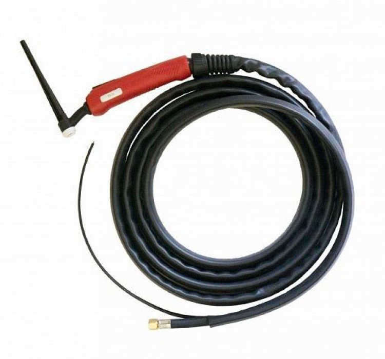 Горелка TIG 9F 110A(35%) M12x1, 8m, гибкая-с упр. разъемами 2-3-5 рin Горелка TIG 9F 110A(35%) M12x1, 8m, гибкая-с упр. разъемами 2-3-5 рin