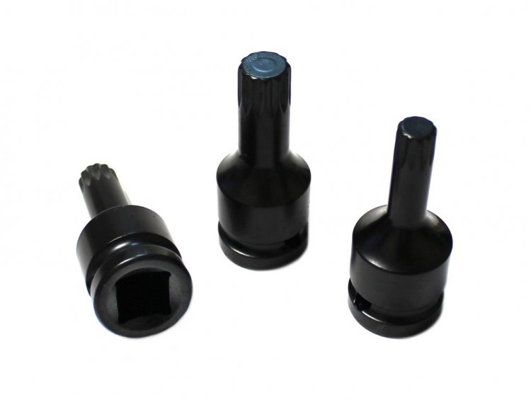 Головка-бита SPLINE ударная M6, 1/2"