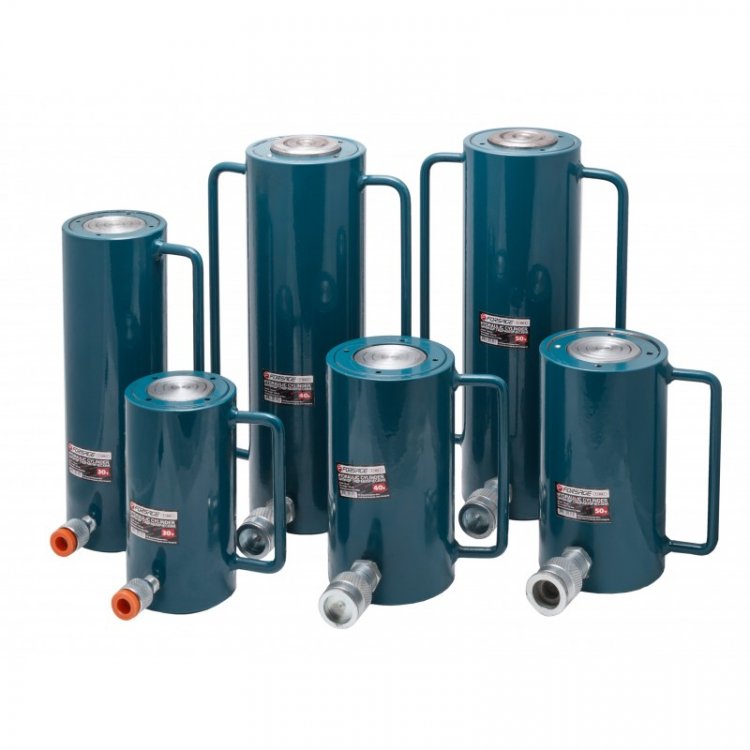 Цилиндр гидравлический 30т (ход штока - 50мм, длина общая - 185мм, давление 666 bar) Цилиндр гидравлический 30т (ход штока - 50мм, длина общая - 185мм, давление 666 bar)