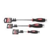 Отвертка крестовая силовая магнитная "Profi" S2 PH4.0х200мм, на пластиковом держателе Отвертка крестовая силовая магнитная "Profi" S2 PH4.0х200мм, на пластиковом держателе