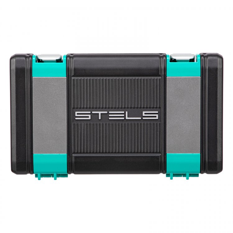 Набор инструментов 1/4", CrV, пластиковый кейс 57предм, Stels