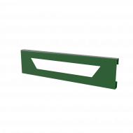 Фасад маленького ящика для верстака GAROPT, серия STANDART, ЗЕЛЕНЫЙ