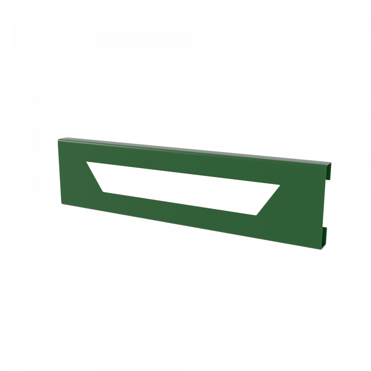 Фасад маленького ящика для верстака GAROPT, серия STANDART, ЗЕЛЕНЫЙ