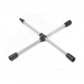 Ключ балонный крестовой складной переставной 18"-450мм (17, 19, 21мм, 1/2'') Ключ балонный крестовой складной переставной 18"-450мм (17, 19, 21мм, 1/2'')