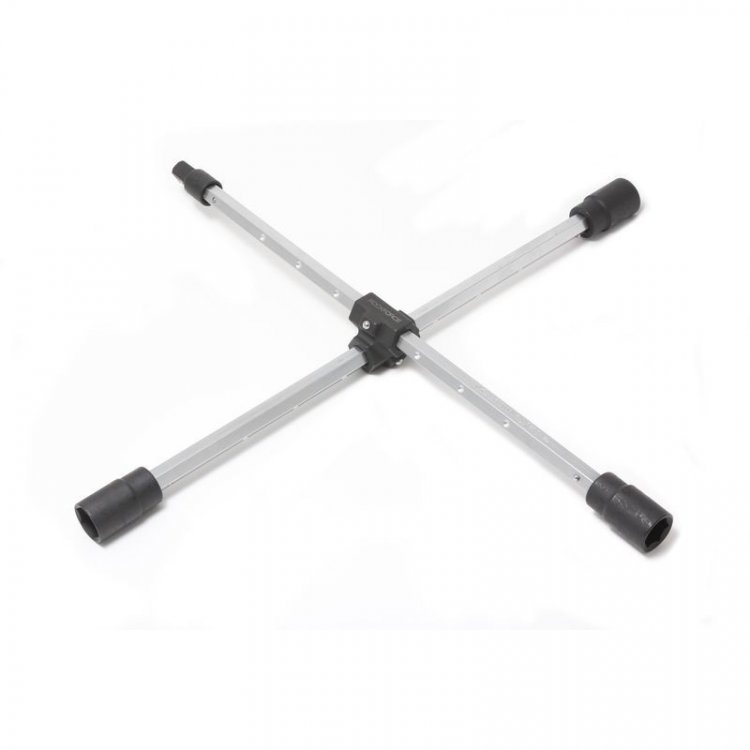 Ключ балонный крестовой складной переставной 18"-450мм (17, 19, 21мм, 1/2'')