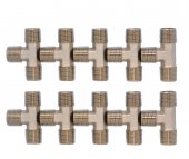 Тройник резьбовой Т-образный M1/2 - M1/2 - M1/2, 10 шт