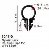 Клипса для крепления внутренней обшивки а/м универсальная пластиковая (100шт/уп.) Клипса для крепления внутренней обшивки а/м универсальная пластиковая (100шт/уп.)