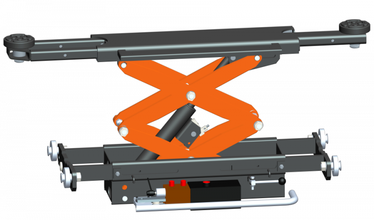 Траверса (RAL7031+7000) гидравлическая г/п 3т. Траверса (RAL7031+7000) гидравлическая г/п 3т.
