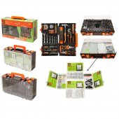 Набор инструментов 1400 пр 1/4" (шарнирно-губцевой, ударный, головки, отвертки, биты, крепежи) (6гр.)(5-13мм) в кейсе Набор инструментов 1400 пр 1/4" (шарнирно-губцевой, ударный, головки, отвертки, биты, крепежи) (6гр.)(5-13мм) в кейсе