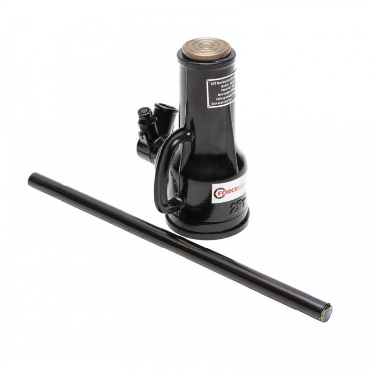 Домкрат механический 25т(высота подхвата-256мм, высота подъема -386мм)