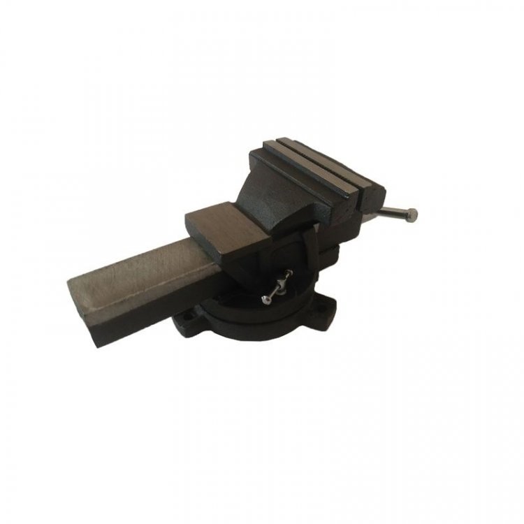 Тиски стальные поворотные с наковальней 5"-125мм Тиски стальные поворотные с наковальней 5"-125мм