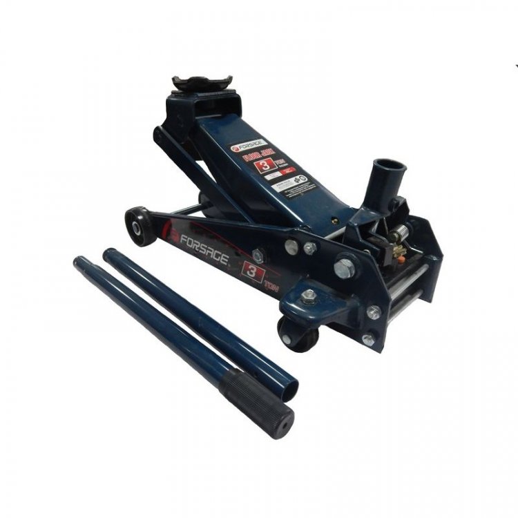 Домкрат подкатной гидравлический 3 т+резиновая накладка(h min 135мм, h max 505мм) Домкрат подкатной гидравлический 3 т+резиновая накладка(h min 135мм, h max 505мм)