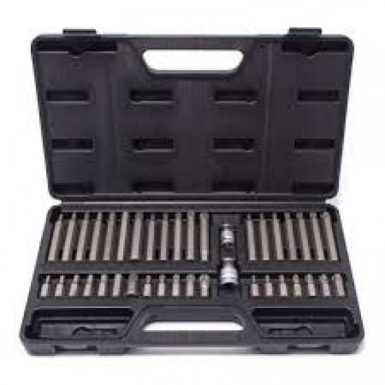 Набор бит с битодержателями 40пр. (10мм)(75/30мм:T20-T55,H4-H12,M5-M12) в пластиковом кейсе Набор бит с битодержателями 40пр. (10мм)(75/30мм:T20-T55,H4-H12,M5-M12) в пластиковом кейсе
