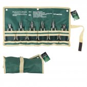 Набор шарнирно-губцевого инструмента мини 6пр. 5"-125мм(бокорезы, плоскогубцы-2шт, утконосы прямые/изогнутые, кусачки торцевые), на полотне Набор шарнирно-губцевого инструмента мини 6пр. 5"-125мм(бокорезы, плоскогубцы-2шт, утконосы прямые/изогнутые, кусачки торцевые), на полотне