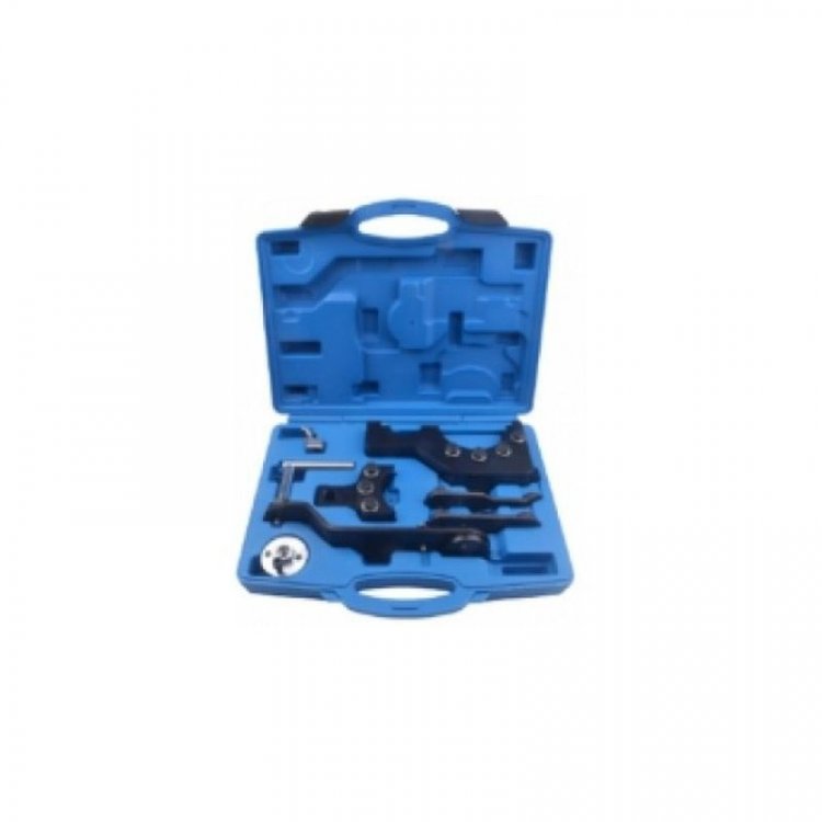 Набор фиксаторов для обслуживания двигателей VW Tuareg, T5, Transporter, 7пр.(2.5, 4.9D), в кейсе