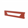 Фасад маленького ящика для верстака GAROPT, серия STANDART, КРАСНЫЙ