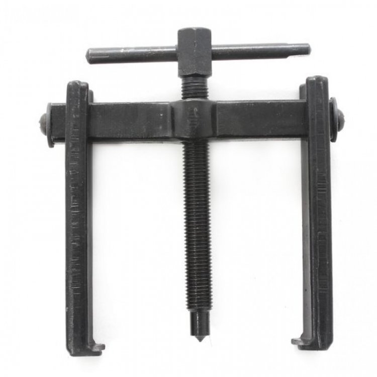 Съемник двухлапый с торцевым ограничителем (Ø захвата: 0-85мм, длина лап - 70мм)