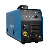 Сварочный полуавтомат VARTEG 200 DUO-S - Многофункциональный 200А полуавтомат 3-в-1. Оснащен синергетическим управлением. MIG/MMA/TIG Lift, также FCAW. Функция VRD. 2T/4T. Сварочный ток 30-200 (MIG), 15-170(TIG), 20-170(MMA). Смена полярности.  Напря