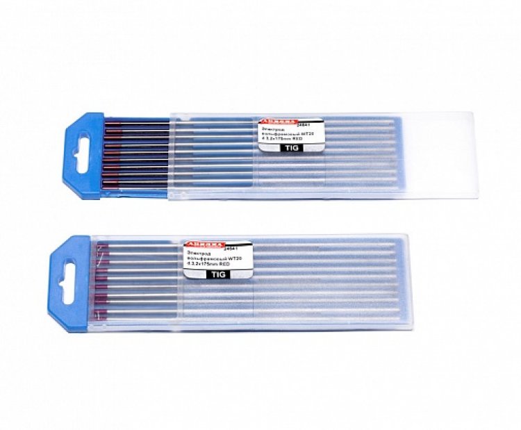 Электрод вольфрамовый WT-20 d.3,2x175mm RED