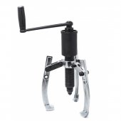 Съемник двух-трехлапый переставной гидравлический10т, (Ø захвата: 75-300мм, длина лап - 270мм, ход штока-120мм), в кейсе