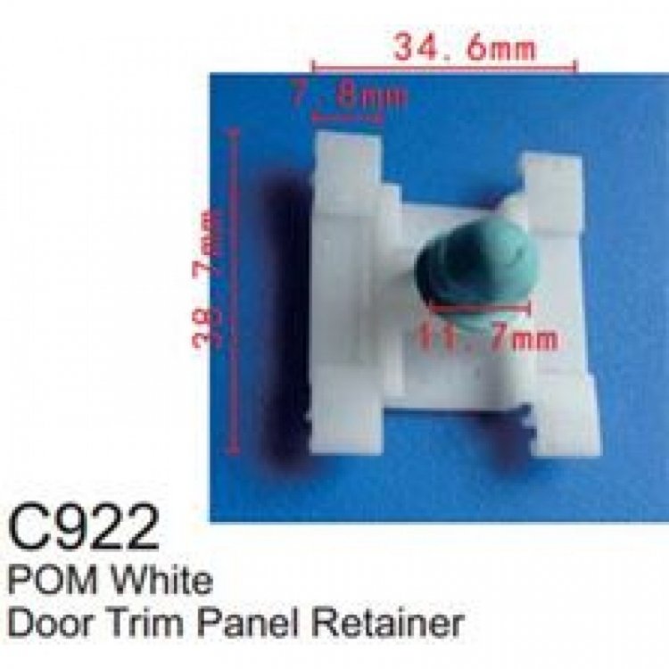 Клипса для крепления внутренней обшивки а/м Фольксваген пластиковая (100шт/уп.)