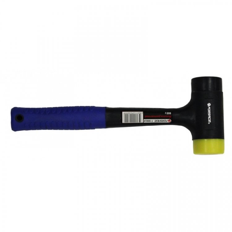 Молоток рихтовочный безынерционный с фиберглассовой ручкой и резиновой противоскользящей накладкой (900г) Молоток рихтовочный безынерционный с фиберглассовой ручкой и резиновой противоскользящей накладкой (900г)